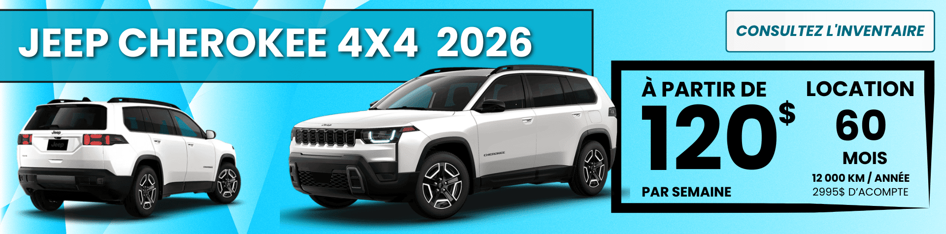 Le tout nouveau Jeep Cherokee 2026 - Mars