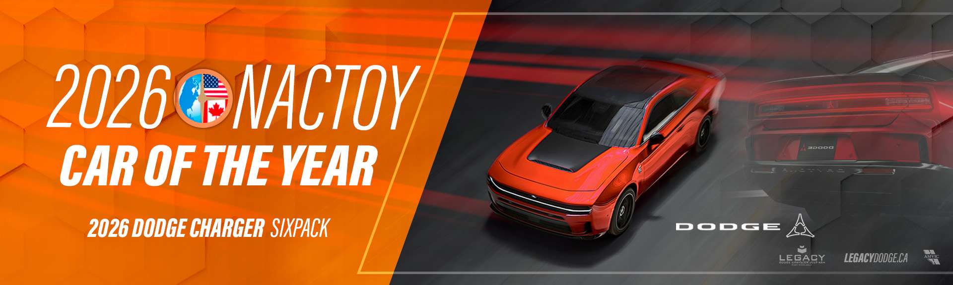 2026 Nactoy car of the year - Dodge Charger