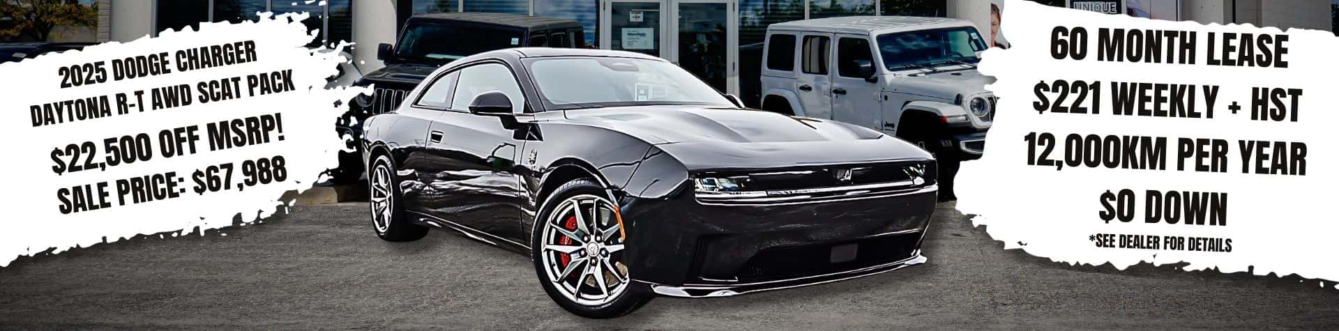 2025 Dodge Charger Daytona R-T AWD SCAT PACK