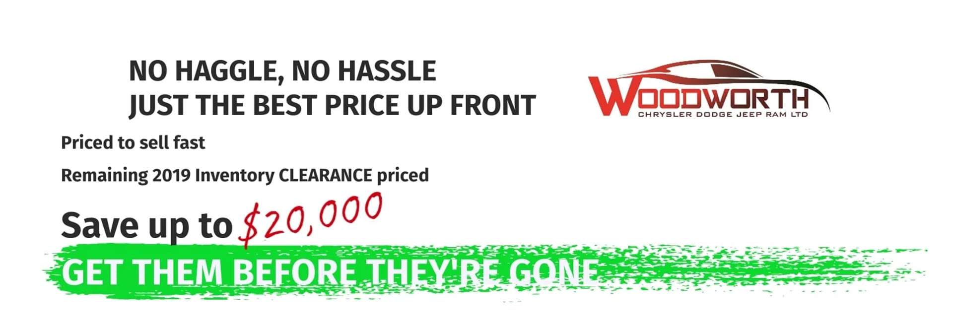 Best Price at Woodworth Chrysler