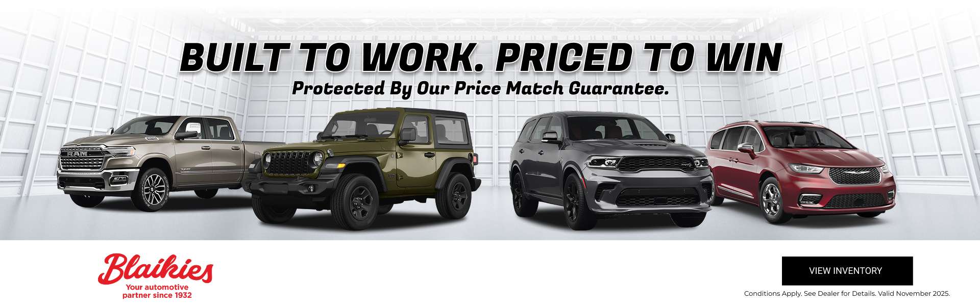 Price Match Guarantee - Promo