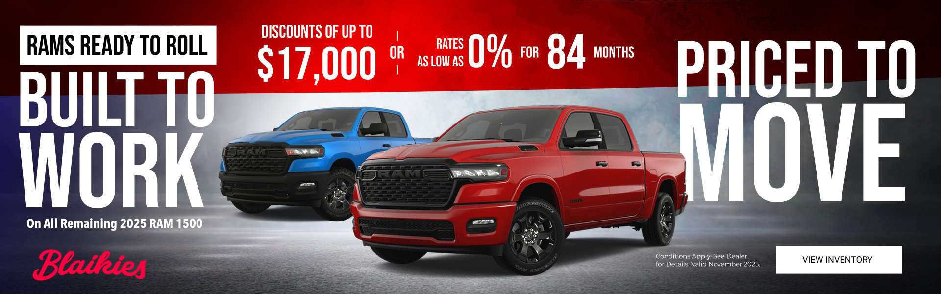 2025 RAM 1500 - Promo