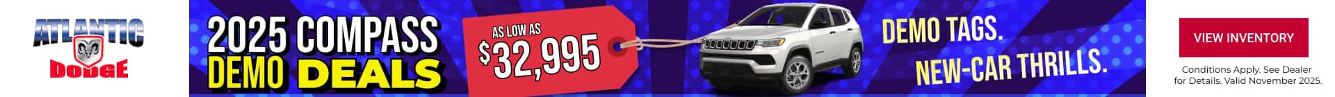 2025 Compass Demo Clear Out