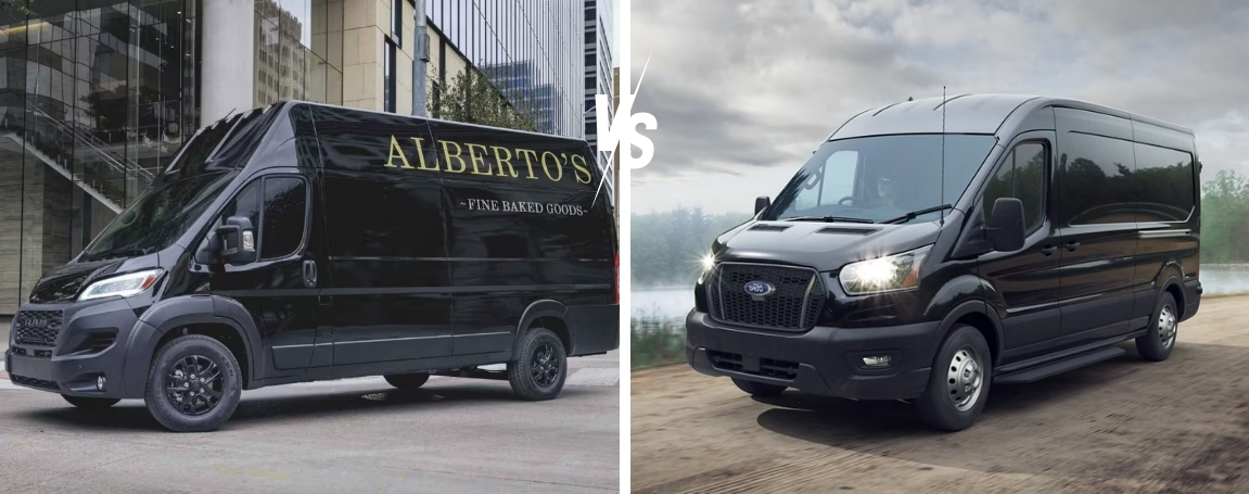2025 RAM Promaster vs Ford Transit