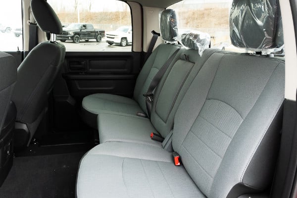 Rear seats for the RAM 1500 Classic 2023 Night Edition