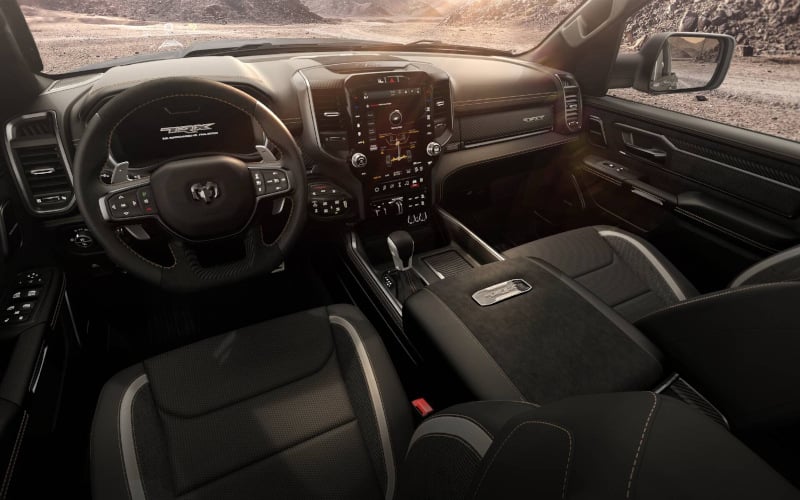 RAM 1500 TRX, interior cockpit view