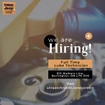 Hiring a Full Time Lube Technician in Burlington - Apply Here | Unique Chrysler