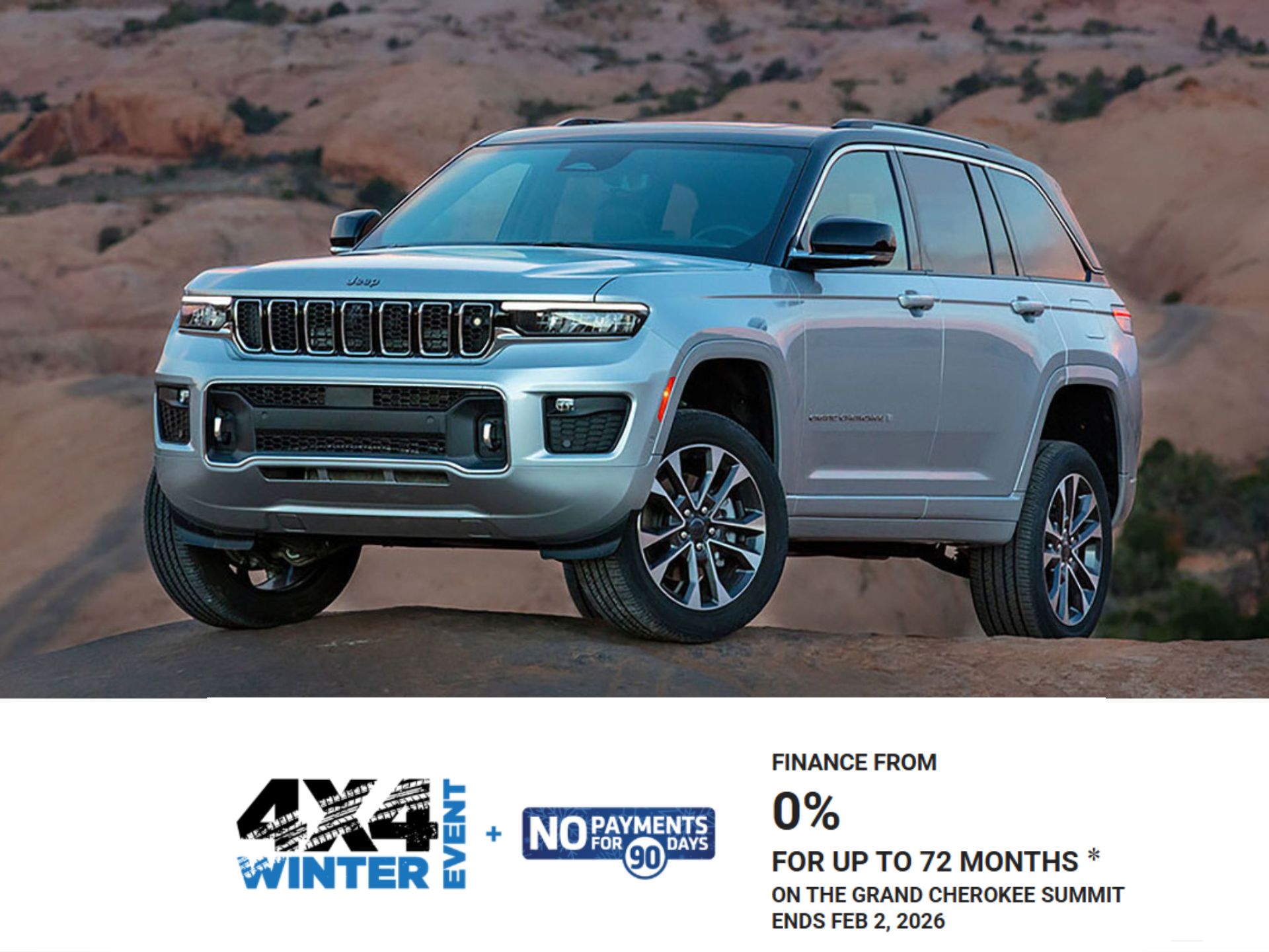 Stay warm and drive happy with the 4x4 Winter Event at Unique Chrysler Jeep Dodge Ram! We’re kicking off 2026 with massive incentives to help you get behind the wheel of a brand-new vehicle.

Whether you need the rugged capability of a Ram truck, the luxury of a Jeep, or the family-ready versatility of a Chrysler Pacifica, we have the perfect offer for you.

❄️ Current Incentive Highlights:
Jeep Grand Cherokee Summit: Experience peak luxury with 0% financing for up to 72 months (OAC).

Ram 1500 Big Horn 4x4: Get the Crew Cab with the Off-Roader Value Package at 0% financing for up to 72 months (OAC).

Dodge Durango: Muscular performance with up to $9,500 in total incentives.

Chrysler Pacifica: Proudly assembled in Canada! Take home the ultimate family minivan with 0% financing for up to 72 months on most models (OAC).

Bonus Offer: Enjoy NO PAYMENTS for 90 days on select models when you finance through Stellantis Financial Services!

These offers are valid until February 2, 2026. Don’t wait—visit us today to find your next ride!