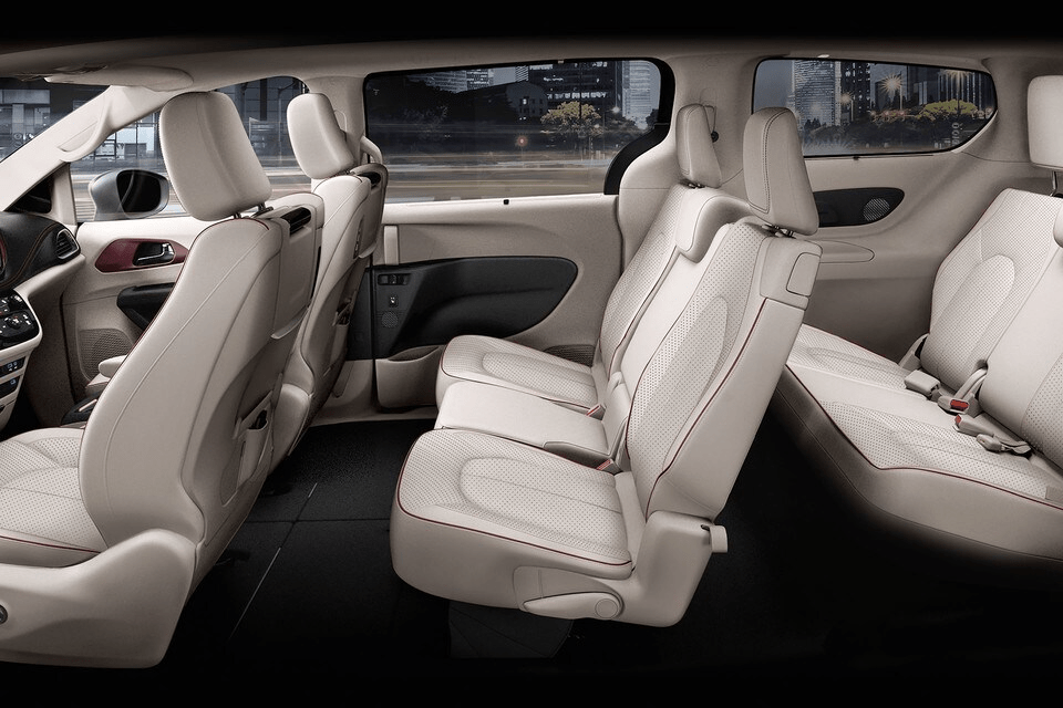 2019 chrysler pacifica interior seating