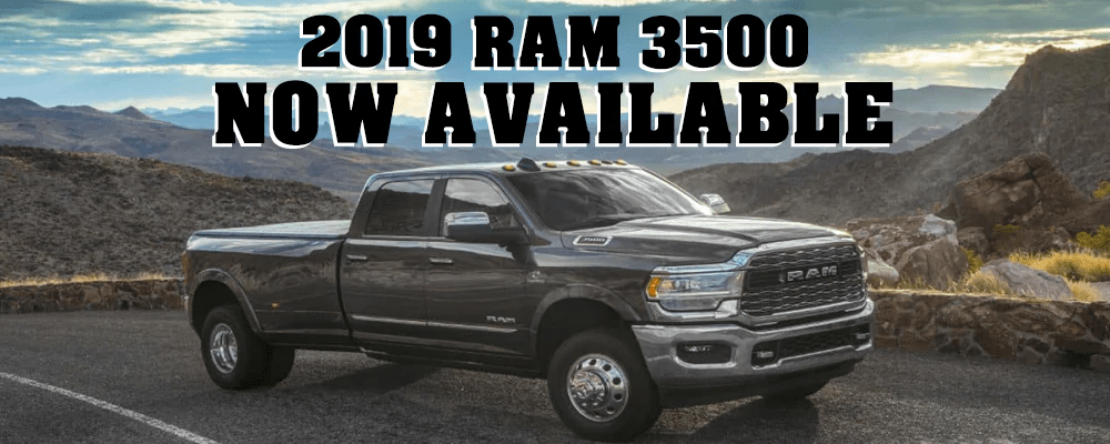 2019 ram 3500 - now available