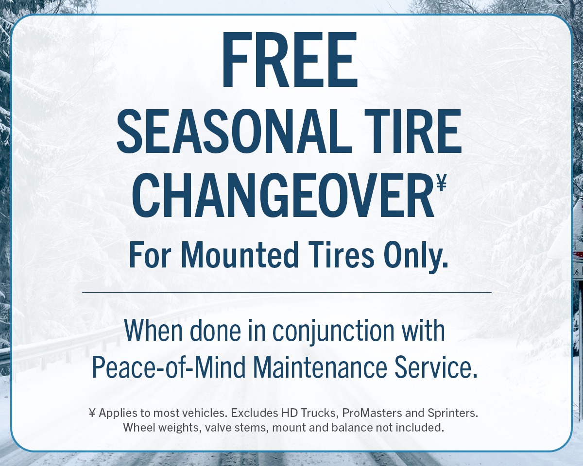 Free Seasonal Tire Change Windsor Chrysler