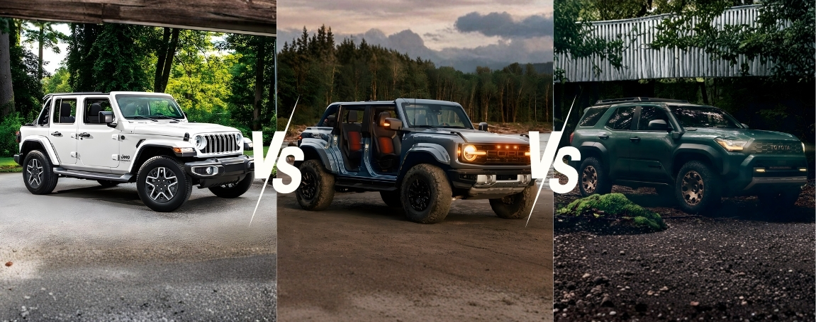 Jeep Wrangler vs Ford Bronco vs Toyota 4Runner: Canada’s Off-Road 3-Way Battle in Kingston