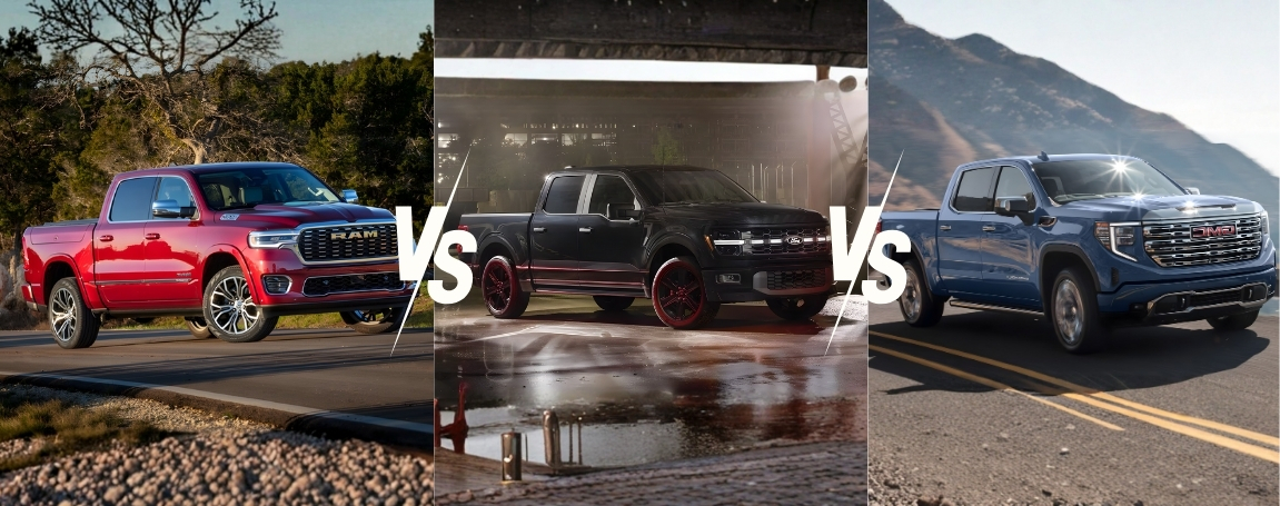 RAM 1500 vs Ford F-150 vs GMC Sierra: Which Truck Leads in Kingston?