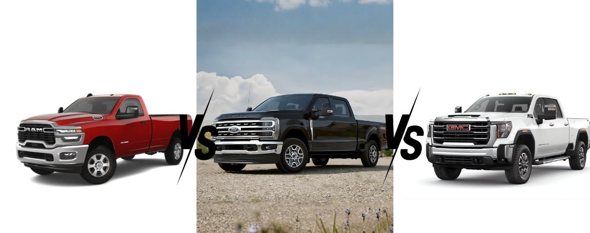 RAM Heavy Duty vs Ford Super Duty vs GMC Sierra HD: Best Work Truck Choice in Kingston