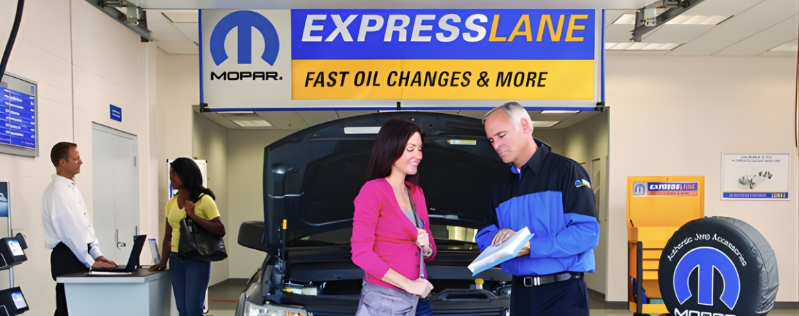 Quick and Convenient Service with Mopar Express Lane