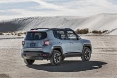 Jeep Renegade in Desert