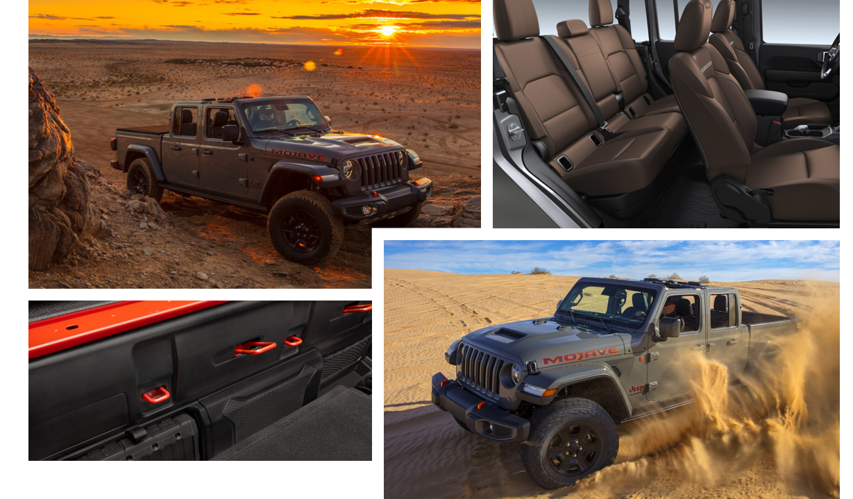 2021 Jeep Gladiator Mojave - Specs Carousel