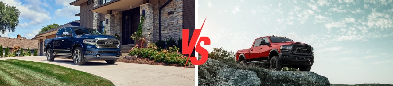 2024 RAM 1500 vs. RAM 2500: Choosing the Right Truck Option!