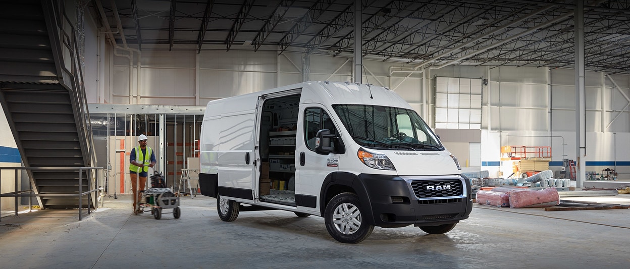 2020 Ram ProMaster 1500 Inside Construction Building