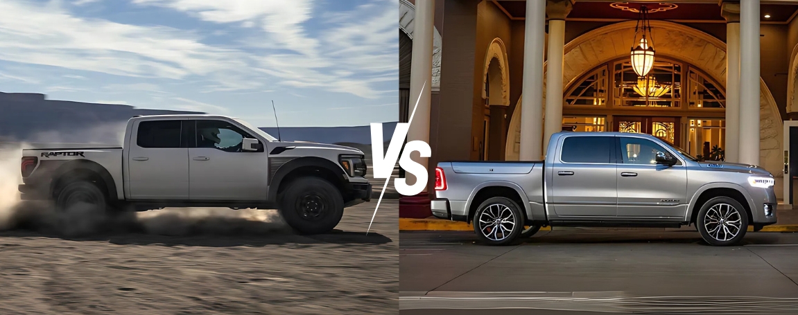 Who’s More Capable? 2025 Ford F-150 vs Ram 1500