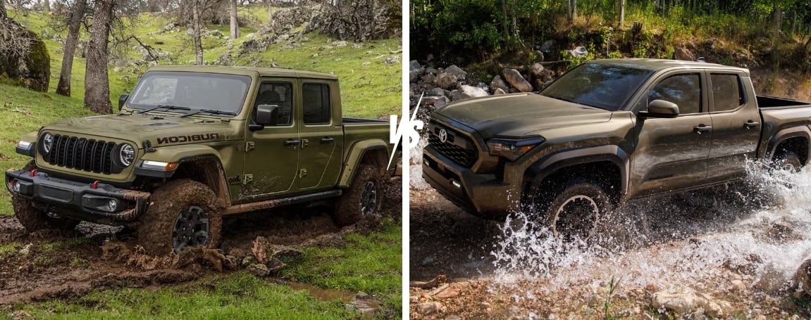Find Out Why the 2025 Jeep Gladiator Wins Over the 2025 Toyota Tacoma