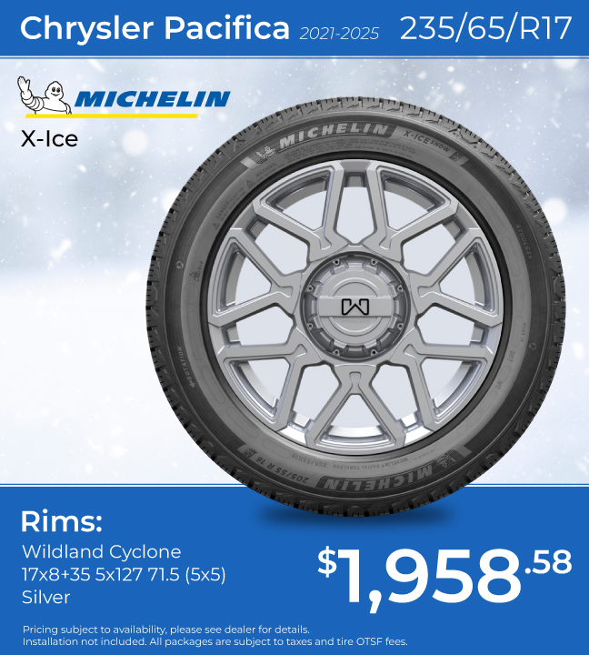 Chrysler Pacifica Michelin X-Ice
