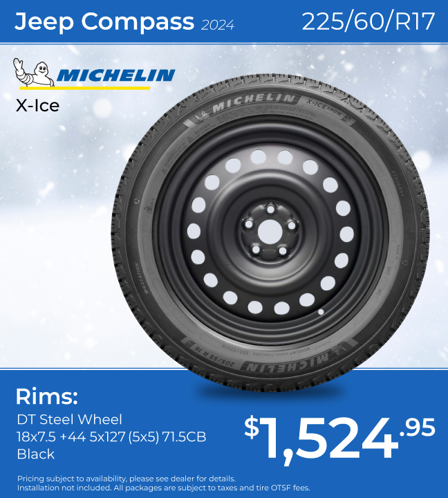 Jeep Compass Michelin X-Ice