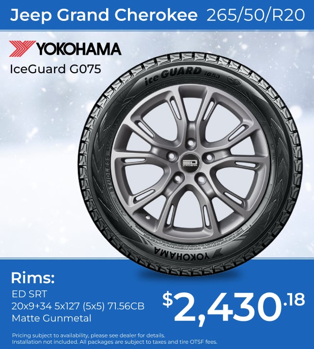 Jeep Grand Cherokee Yokohama IceGuard G075
