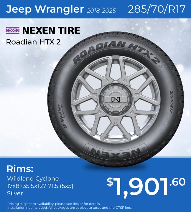 Jeep Wrangler Nexen Tire Roadian HTX 2