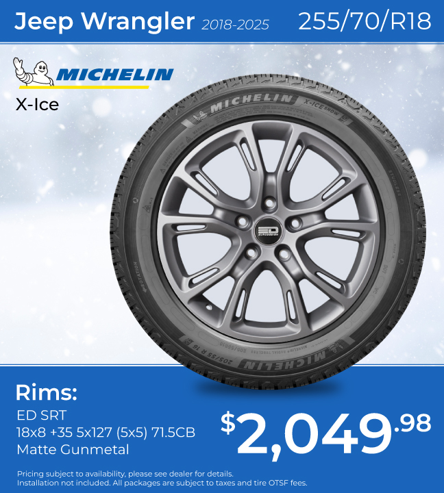Jeep Wrangler Michelin X-Ice
