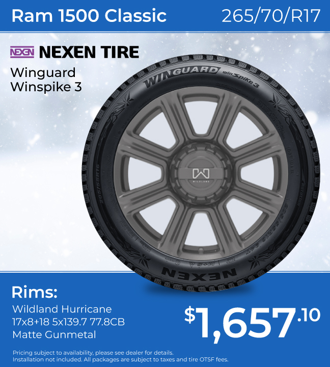 Ram 1500 Classic Nexen Tire Winguard Winspike 3