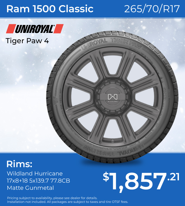 Ram 1500 Classic Uniroyal Tigar Paw 4