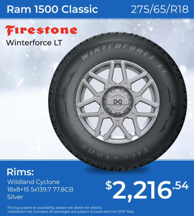 Ram 1500 Classic Firestone Winterforce LT