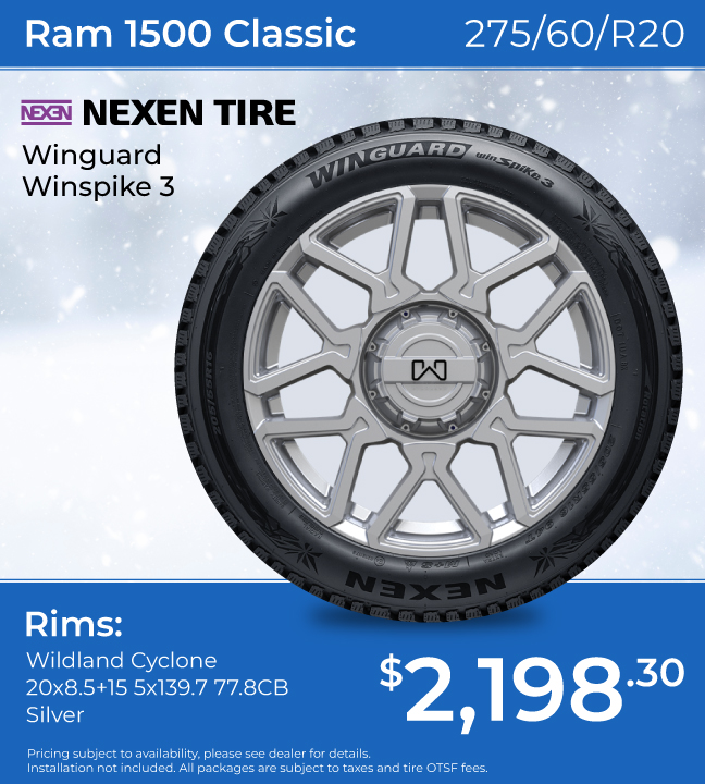 Ram 1500 Classic Nexen Tire Winguard Winspike 3