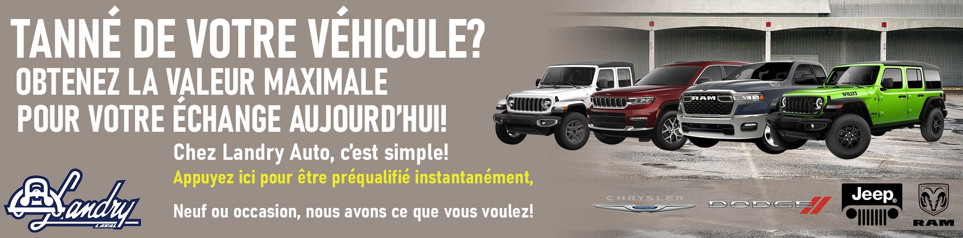 Occasion Préqualifiée