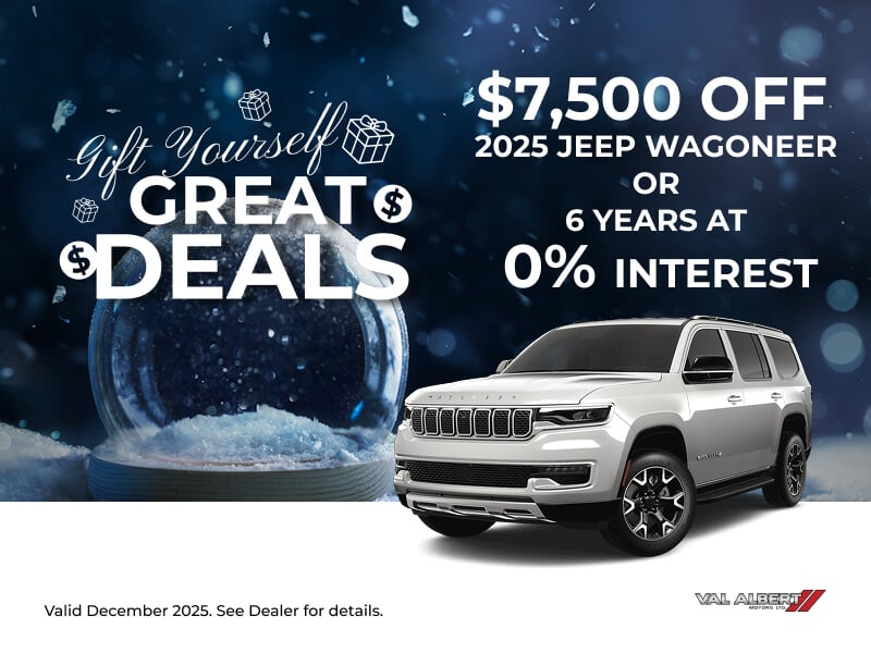 2025 Jeep Wagoneer - December Promo