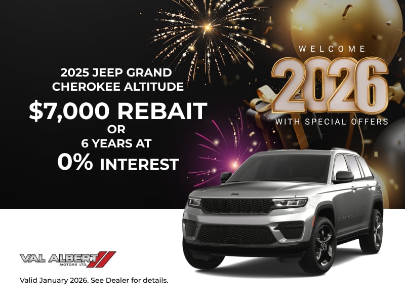 2025 Jeep Grand Cherokee Altitude - January Promo