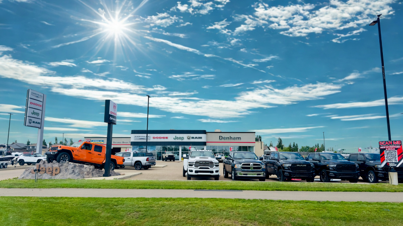 Image of Denham Chrysler Jeep dealership Lloydminste