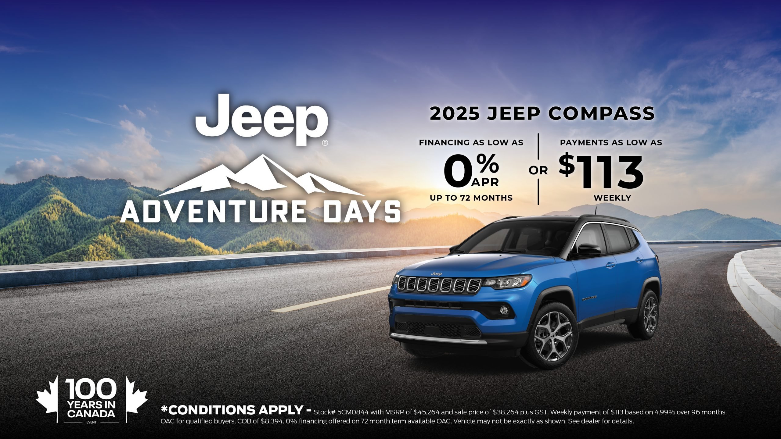 Great West Chrysler - Jeep Compass - Desktop Hero Image slider_widget-2-2