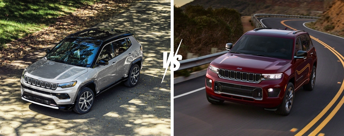 2025 Jeep Compass or Grand Cherokee? Find the Right SUV for Rockland Roads