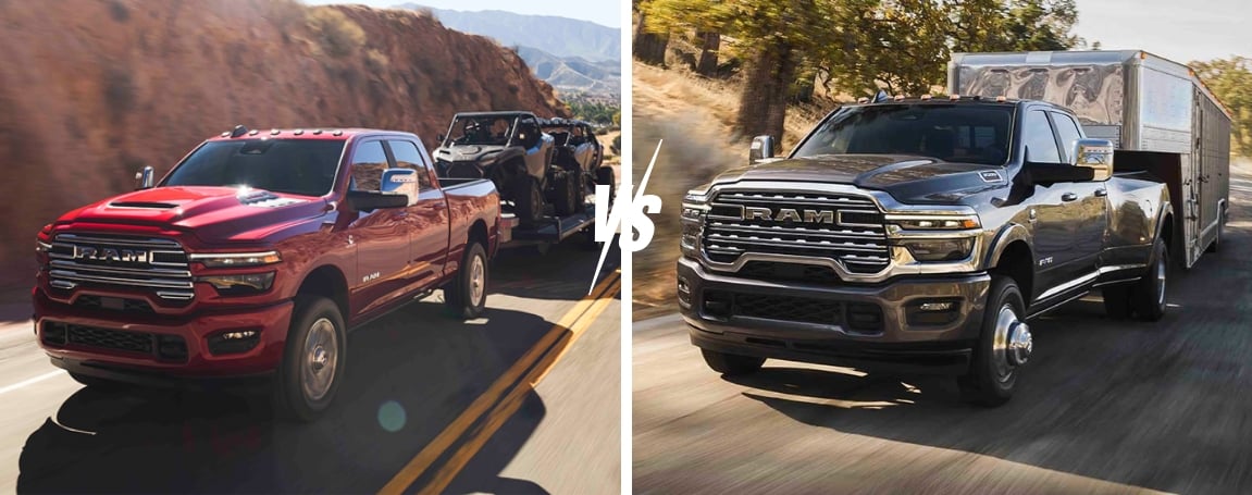 2025 RAM 2500 vs. RAM 3500: Best Work Truck for Rockland Contractors