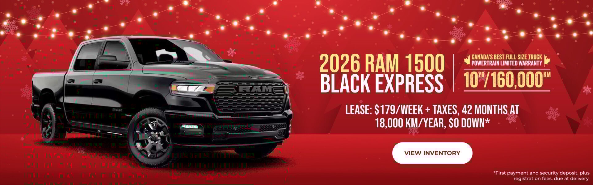 2026 RAM 1500 - Black Express