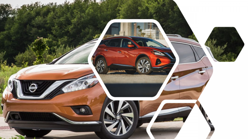 Nissan Murano Exterior - Red and Light Brown