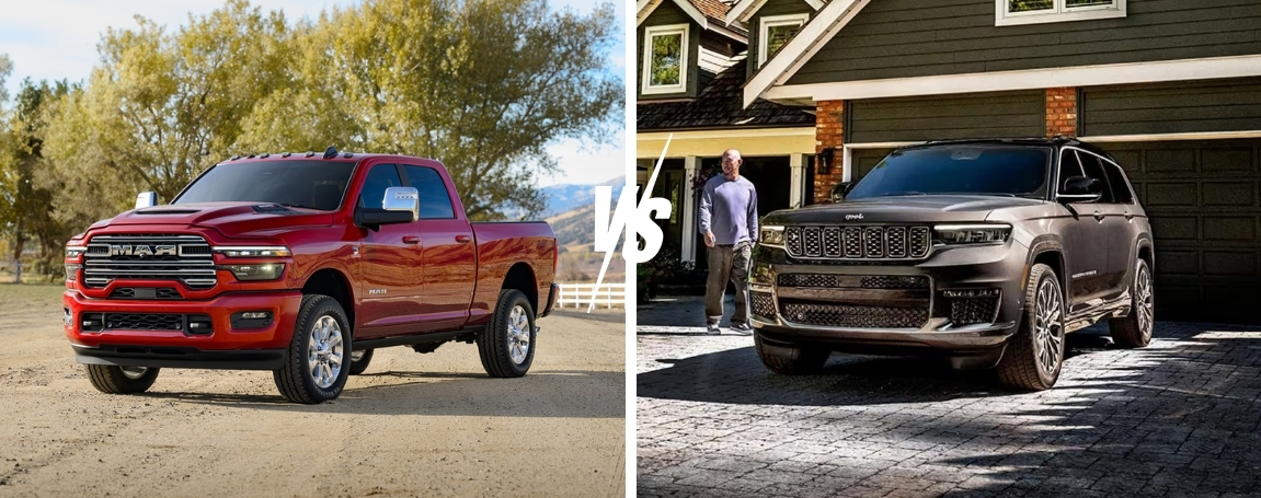 2025 Ram 2500 vs Grand Cherokee 4xe: Choosing What Fits Your Life