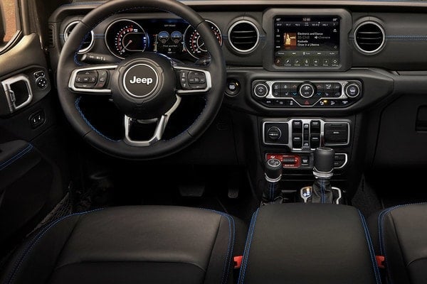 2022 Jeep Wrangler 4xe Interior
