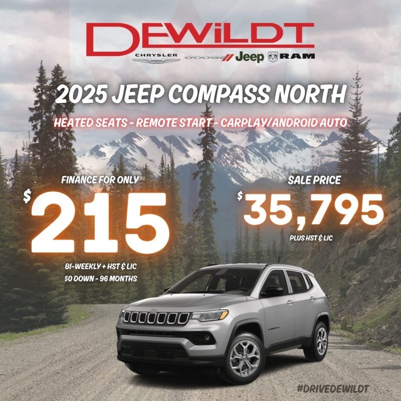 2025 Jeep Compass North -  November 2025 Finance Special
