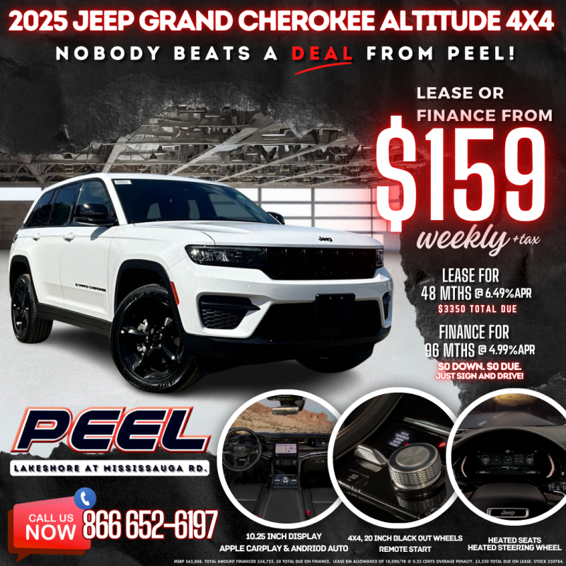 2025 JEEP GRAND CHEROKEE ALTITUDE 4X4