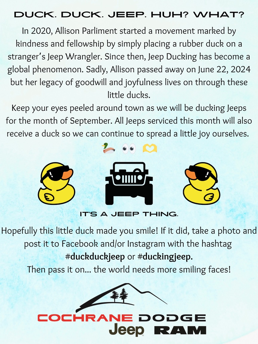 celebrating-kindness-the-jeep-ducking-tradition-continues-at-cochrane-dodge-cochrane-dodge-jeep-ram