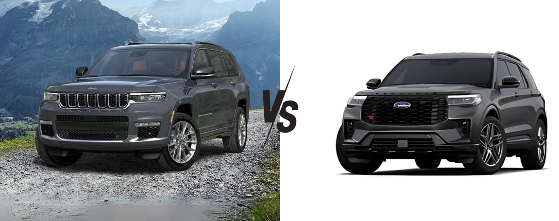 2025 Jeep Grand Cherokee vs 2025 Ford Explorer