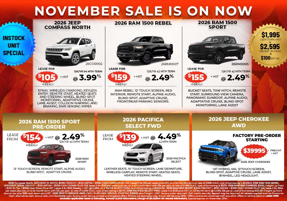 Don Mills Chrysler Pop Up - November